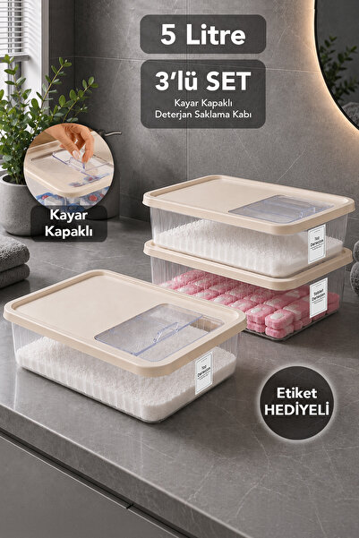 Meleni Home Комплект от 3 кутии за съхранение на препарати - Органайзер за ба...