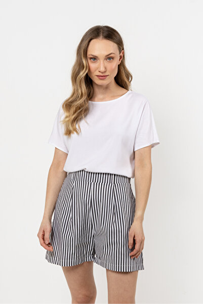 Awama Pantaloni scurti dama, awama, gri, bumbac, S INTL