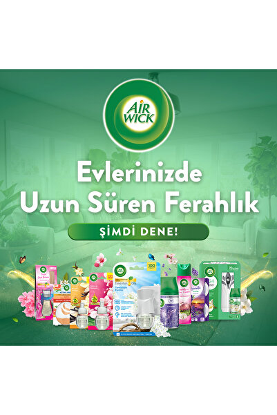 Air Wick Elektrikli Oda Kokusu Yedek Şişe Turkuaz Sular, 2x19 ml