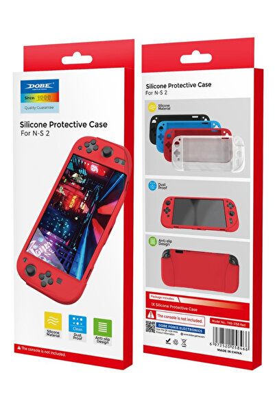 by Nintendo Switch 2 Yüksek Kalite Silon Koruma Kılıf - Tam Kusursuz Uyum - Ş...