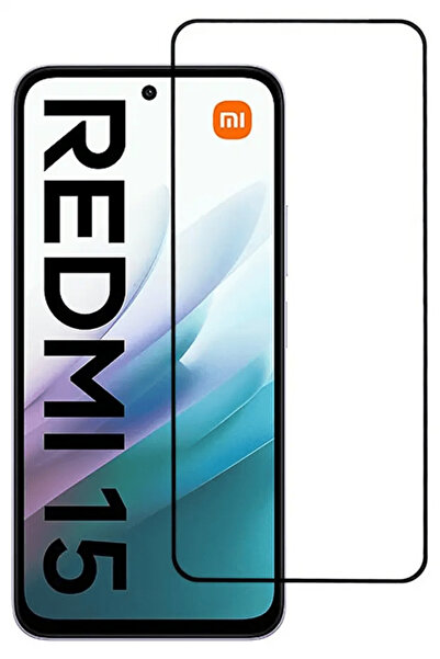 OSG Xiaomi Redmi 15 Compatible Real Glass Full Coverage Full Sensitivity 9H S...