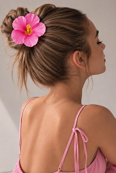 New Obsessions Tropical Flower Pens Hair Clip