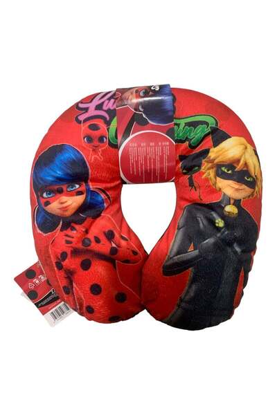 lidl Miraculous Ladybug Soft Travel Neck Pillow