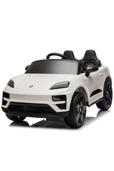 Kinderauto Mașinuță electrică Porsche Macan Premium 12V albă