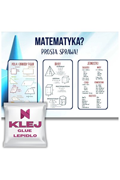 Naklejkomania Fototapet Scolar Cu Materiale Didactice Pentru Matematica 260x390