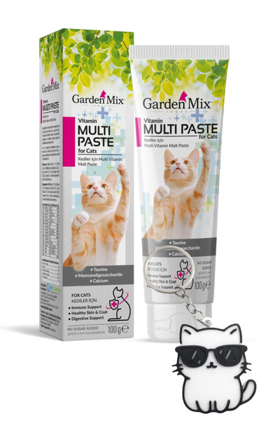 Gardenmix Yetişkin Kedi Multivitamin 100 Gr | Anahtarlık Hediyeli