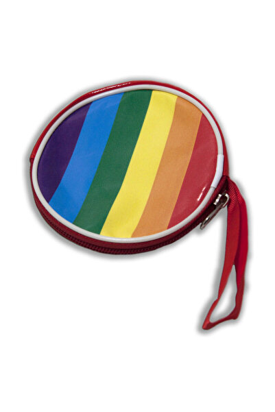 PRIDE Portofel Rotund cu Steag LGBT