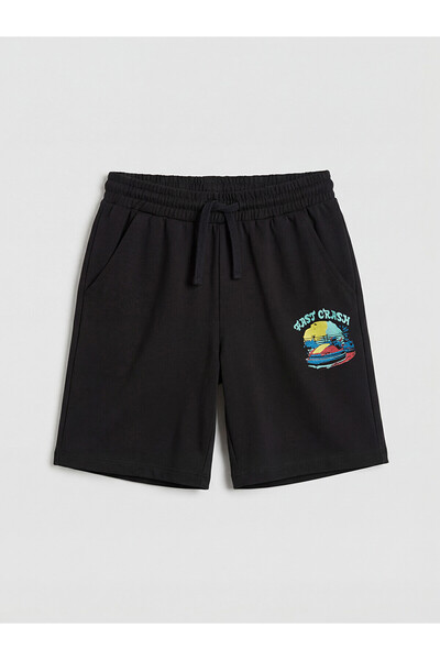 LC Waikiki Vizyon New Season Printed Boys' Shorts