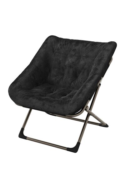 Garvee Foldable Living Room Armchair, Easy-To-Clean Synthetic Upholstery, Stu...