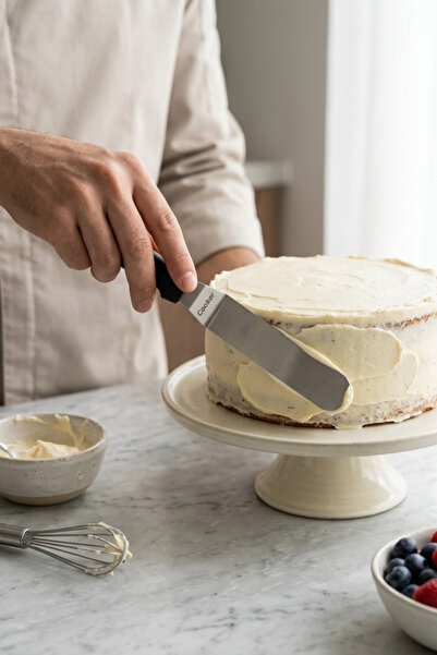 Cooker 3X32 cm Stainless Steel Cake Plastering Spatula Yk1900