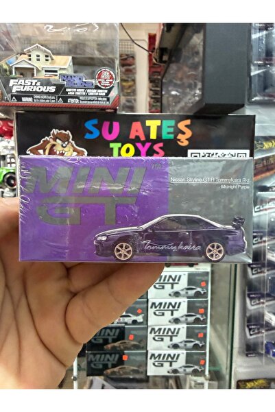 mini gt Nissan Skyline GT-R (R34) Tommykaira R-z Midnight Purple - 616