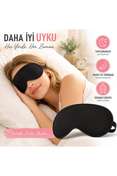 bgvibe Sleep Eye Patch Light-Proof Sleeping Mask Sleep Band for Travel Rest and Meditation