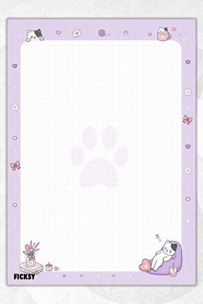 Ficksy A4 Notepad Unlined Notebook - 50 Sheets - Memopad - Notepad - Notepad ...