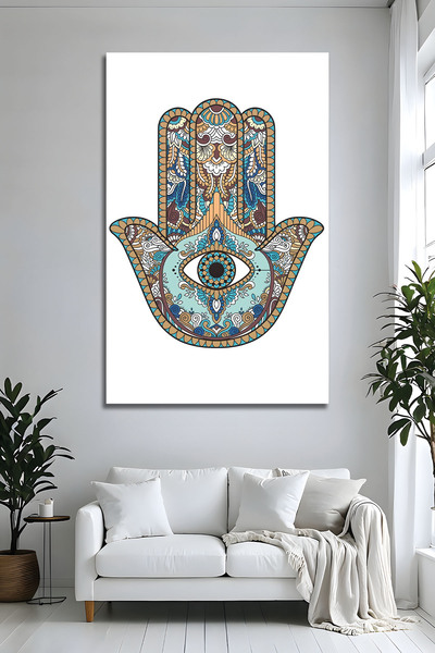 Parıltı Yayınları Fatma Ana Eli Mandala Pictură pe sticlă cu detaliu de mărge...