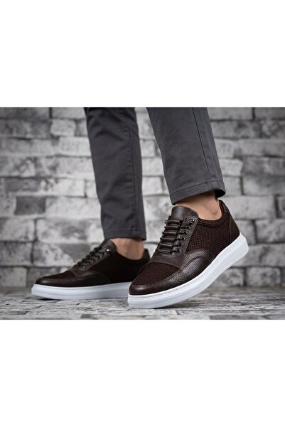 Anka Hybrid Mesh & Pebble Leather - Sportif Erkek Sneaker
