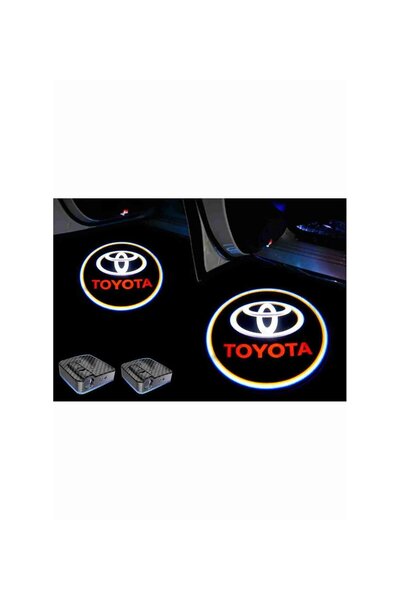 MKY STORE TOYOTA KAPI ALTI LED AYDINLATMA ARAÇ LOGOLU