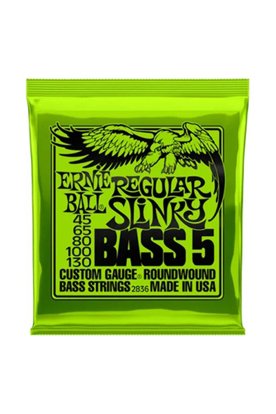 Ernie Ball 45-130 |   Χορδές ηλεκτρικού μπάσου 5 χορδών