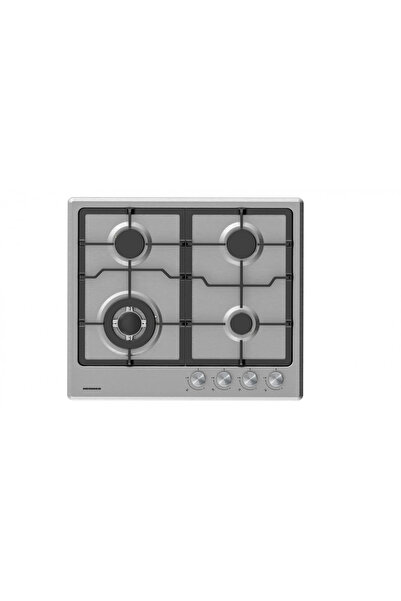 Heinner HBH-M495IWFIX Plită încorporabilă pe gaz, 4 arzătoare, WOK, Inox