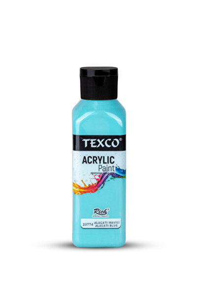 Rich TEXCO AKRİLİK BOYA ALAÇATI MAVİSİ 130 ml Stok Kodu: TXC-AKR-130-20774