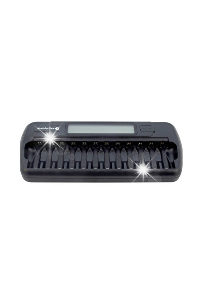 everActive Încărcător pentru 12 baterii AA / AAA NC-1200 12 CANALE