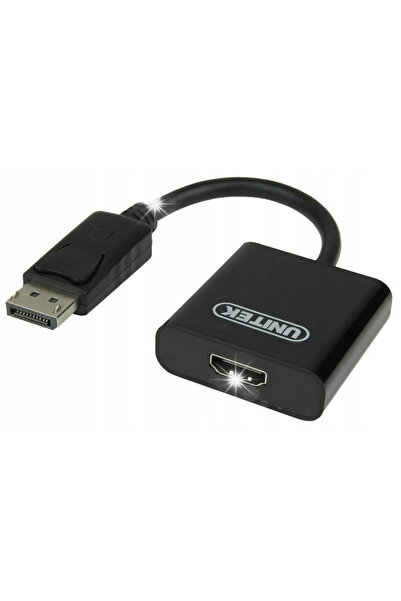 Unitek Adaptor Y-5118DA DisplayPort - HDMI Full HD 10cm