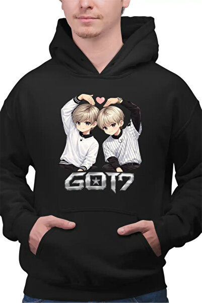 OEM Ανδρικό Φούτερ Got7 K-pop Merch Καρτούν