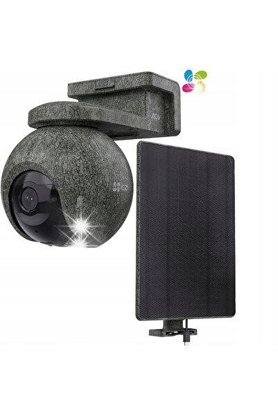EZVIZ Cameră IP EB8 Pro Ranger 8MP cu panou solar 8W 4G SIM GPS WiFi