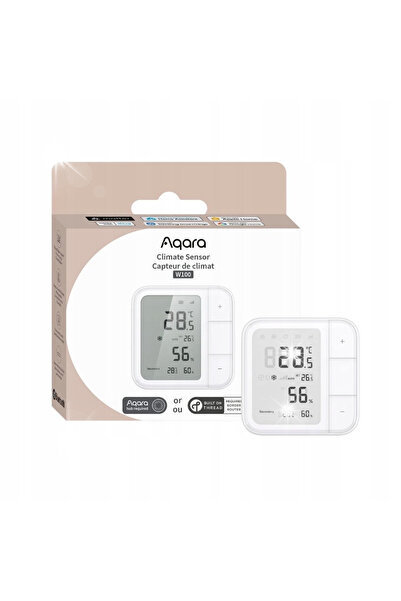 Aqara Senzor de climat Senzor de temperatură și umiditate W100 Thread Zigbee