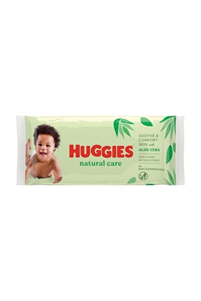 Huggies Set de 6 x șervețele umede Care, Aloe Vera, 56 bucăți