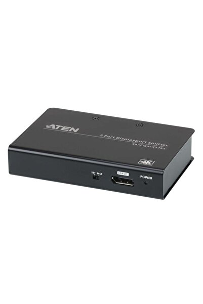 Aten VS192-AT-G Splitter DisplayPort cu 2 porturi, 4K 4096x2160, Negru