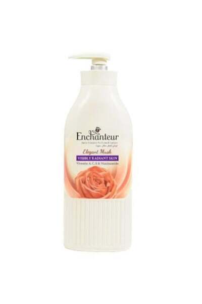 ENCHANTEUR لوشن معطر ساتان سموث ايليغانت مسك لتنعيم واشراقة البشرة من انشانتو...