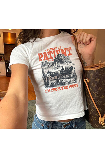 Grafftee Clothing Please Be Patient with Me Im Printed Women's Body Tee