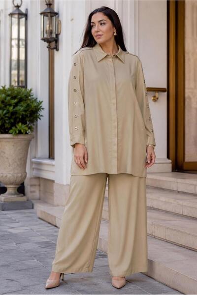 Alvina SET LYOCELL CU DETALII ELEPHANT EYE 20777