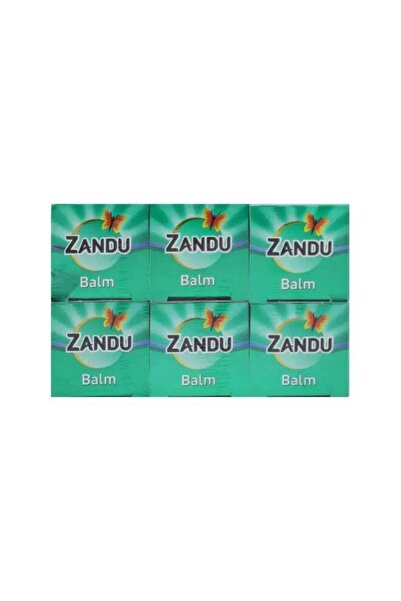 Zandu بلسم لآلام الرأس والبرد وآلام الجسم - 6 × 9 مل