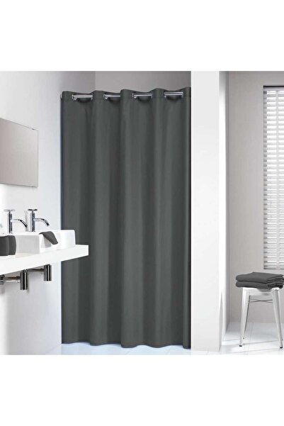 Sealskin Coloris 180x200 γκρι υφασμάτινη κουρτίνα μπάνιου 232211314