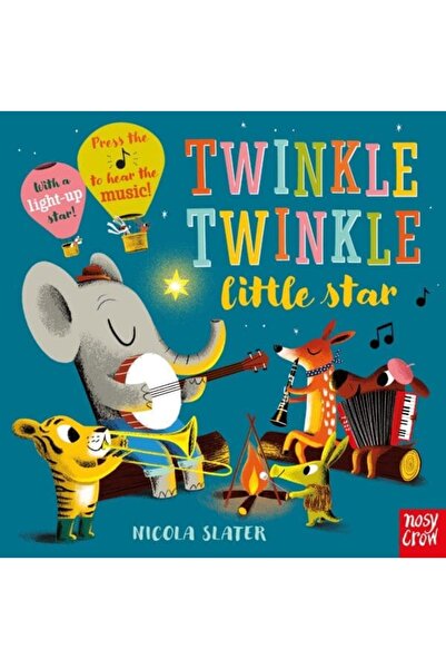 Nosy Crow Carte muzicală cu sunete pentru bebeluși - Twinkle Twinkle Little S...