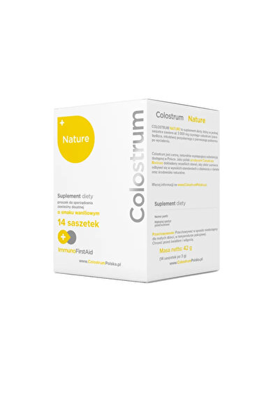 unbrand Colostrum Polska Colostrum Nature Carton cu 14 bucăți