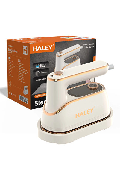 HALEY Fier de Călcat Vertical cu Aburi HY-2075, 1300W, Rezervor 150 ml, Talpă...