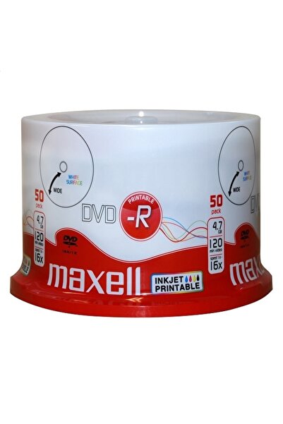 Maxell DVD-R 4,7 GB 16x 50 bucăți (275701.40)