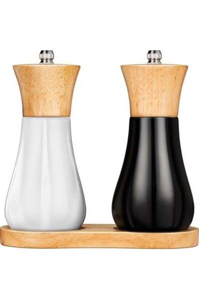 MPM Rasnita de condimente, MPM, 29 cm, Maro/Negru