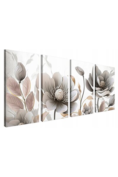 DecoWalls Set Tablouri Flowers, Deco Walls, Digital Print, Pentru Camera De Z...