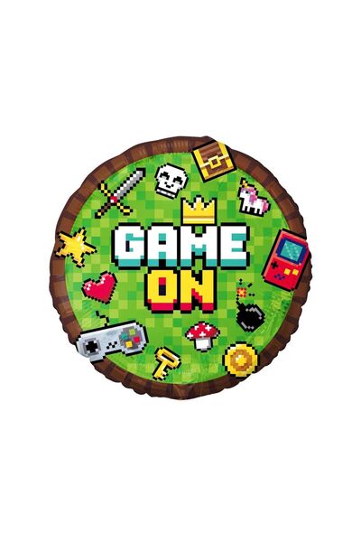Godan Folie cu baloane Game On verde 18 "