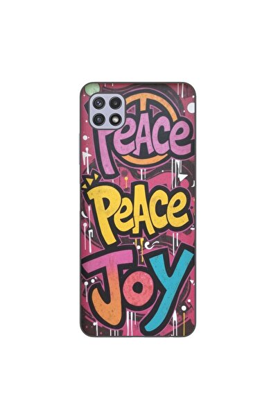 OEM Husa compatibila cu Samsung Galaxy A22 5G Silicon Gel Tpu Model Peace and...