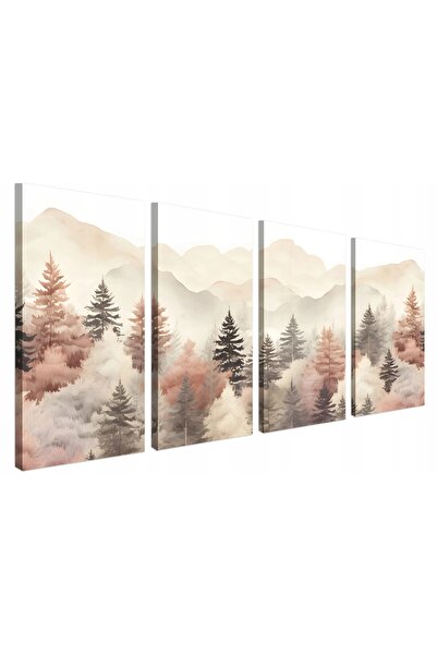 DecoWalls Set Tablouri Forest, Deco Walls, Digital Print, Pentru Camera De Zi...