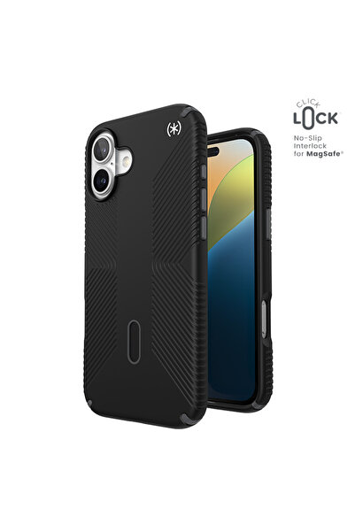 Speck Presidio2 Grip ClickLock & MagSafe pentru iPhone 16 Plus negru