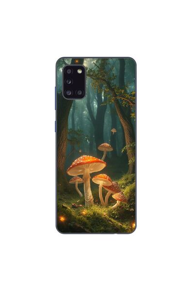 OEM Case compatible with Samsung Galaxy A31 Silicon Gel Tpu Pattern Glowing M...