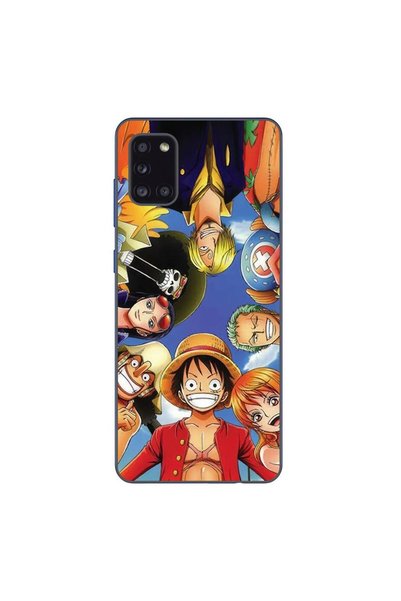 OEM Θήκη συμβατή με Samsung Galaxy A31 Σιλικόνης Gel TPU Σχέδιο One Piece Crew