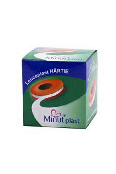 Minut Leucoplast Hartie 1,5 cm x 5 m