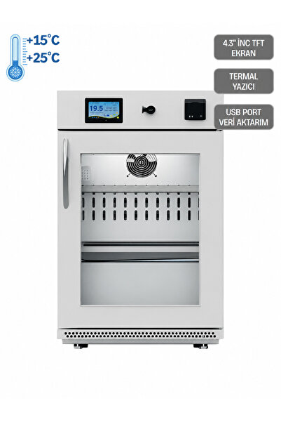 DuyguMed DT M-170 Laboratuvar Tipi Medikal İnkübatör Dolabı (+15 / +25°C) USB...