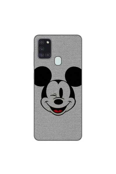 OEM Husa compatibila cu Samsung Galaxy A21s Silicon Gel Tpu Model Mickey
